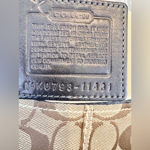 Coach Large Signature Carly Shoulder Bag - Style 11431 - Picture 2 of 15